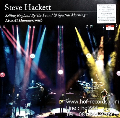 Steve Hackett - Selling England By The Pound & Spectral Mornings Live At Hammersmith 4Lp 2Cd N.