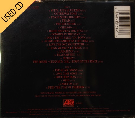 USED CD Crosby , Stills , Nash & Young - 4 way street 2Cd