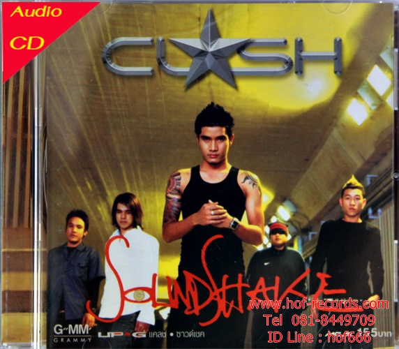 Used CD ไทย วง Clash - Soung Shake ( Good )