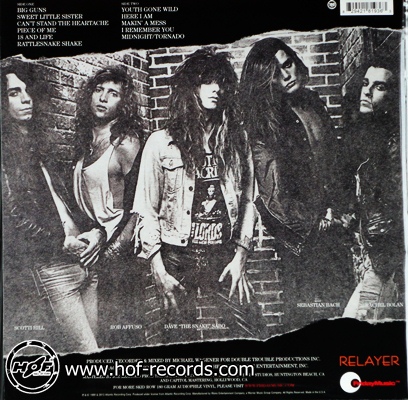 Skid Row - Skid Row 1lp new