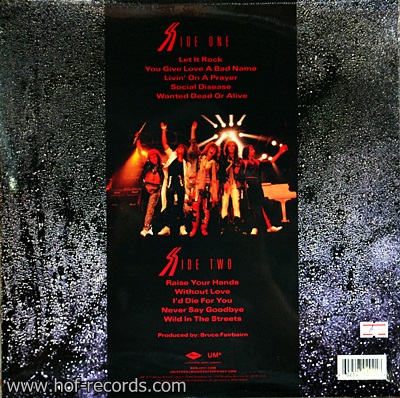 Bon Jovi - Slippery When Wet 1Lp N.