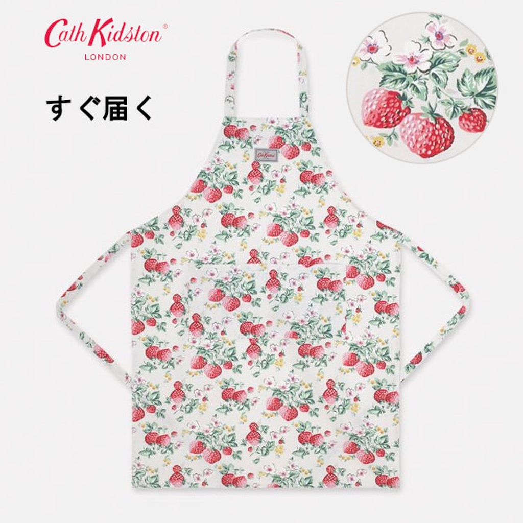 🇬🇧Cath Kidston ผ้ากันเปื้อนเคลือบกันน้ำ ไซส์ผู้ใหญ่ สายคล้องคอปรับระดับได้