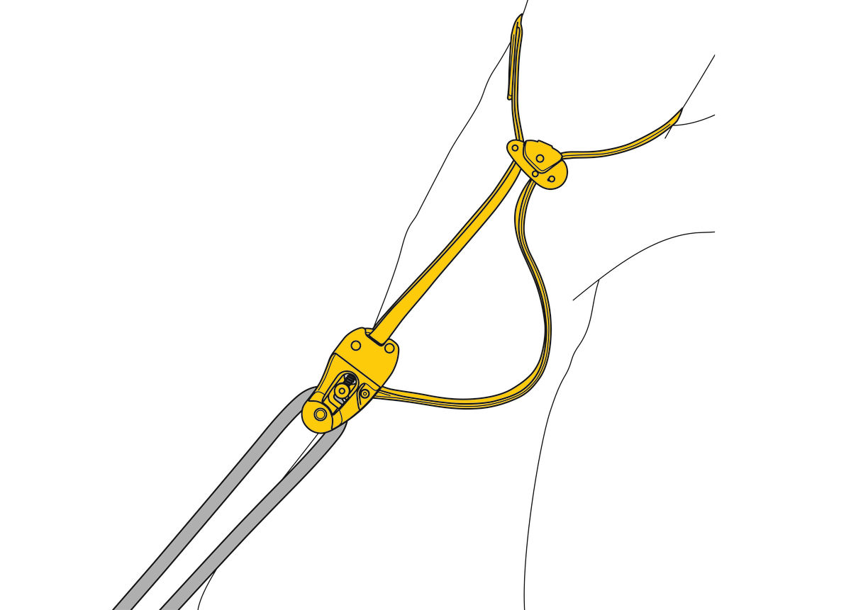 สายโยงต้นไม้สำหรับทำหลักยึด แบบปรับได้ อีเจก Petzl EJECT G001AA00