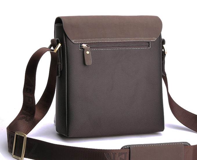 กระเป๋าเรโทร ขนาดพกพา CODE No.2 สุดคลาสสิค เนื้อผ้าออกฟอร์ด สีน้ำตาล