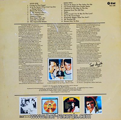 Elvis Presley - Inspirations 1lp