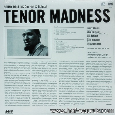 Sonny Rollins - Tenor Madness 1Lp N.