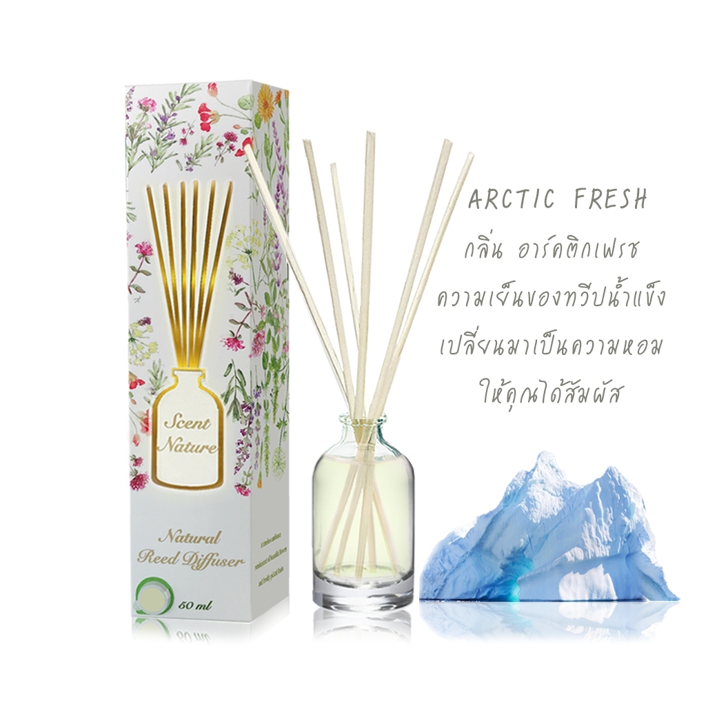 Scentnature ก้านไม้หอมอโรม่าปรับอากาศScentnature กลิ่น Arctic Fresh