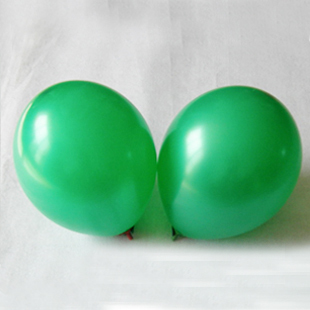 ลูกโป่งกลม สีเขียวเข้มไซส์ 9 นิ้ว แพ็คละ 10 ใบ ( Round Balloons 9" - Dark Green Standard Color )
