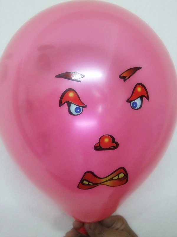 สติกเกอร์ ติดลูกโป่ง Balloon & Sticker