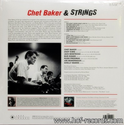 Chet Bakers - Chet Baker & Strings 1Lp N.