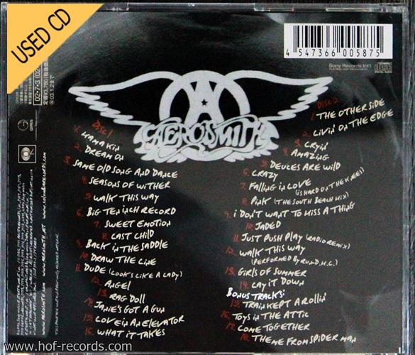 Used CD Aerosmith - Ultimate hits ( 2 CDs)