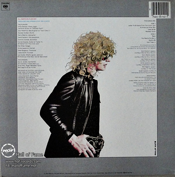 Ian Hunter , all-American Alien boy