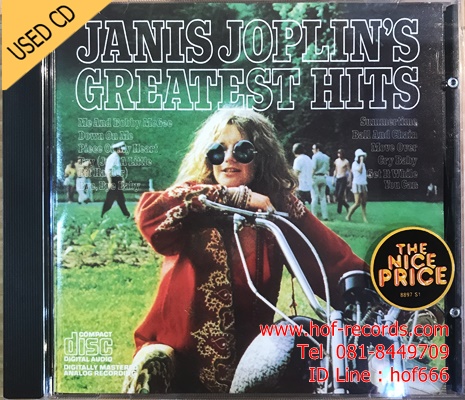 Janis Joplin's - Greast Hits ( US) Used CD 1 CD VG++