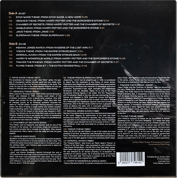 Soundtrack Hits John Williams 1Lp New
