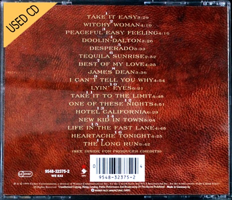 Used CD Eagles - The very best of the