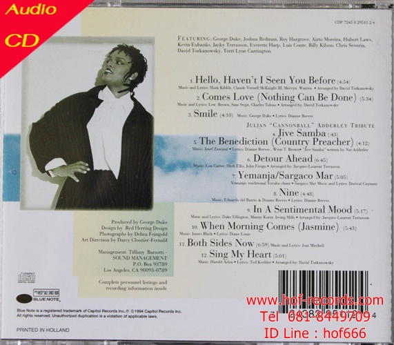 Used CD Dianne Reeves - Quiet after the storm (NM ) Holland