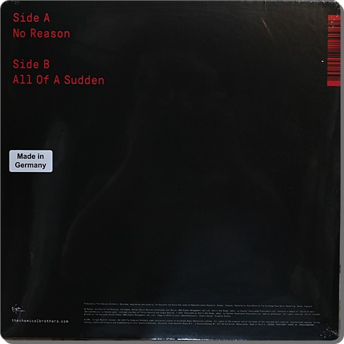 The Chemical Brothers - No Reason 1Lp New