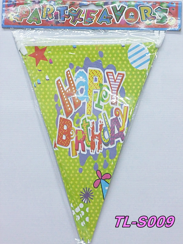 ธงประดับงาน Happy Birthday / Item No. TL-S009