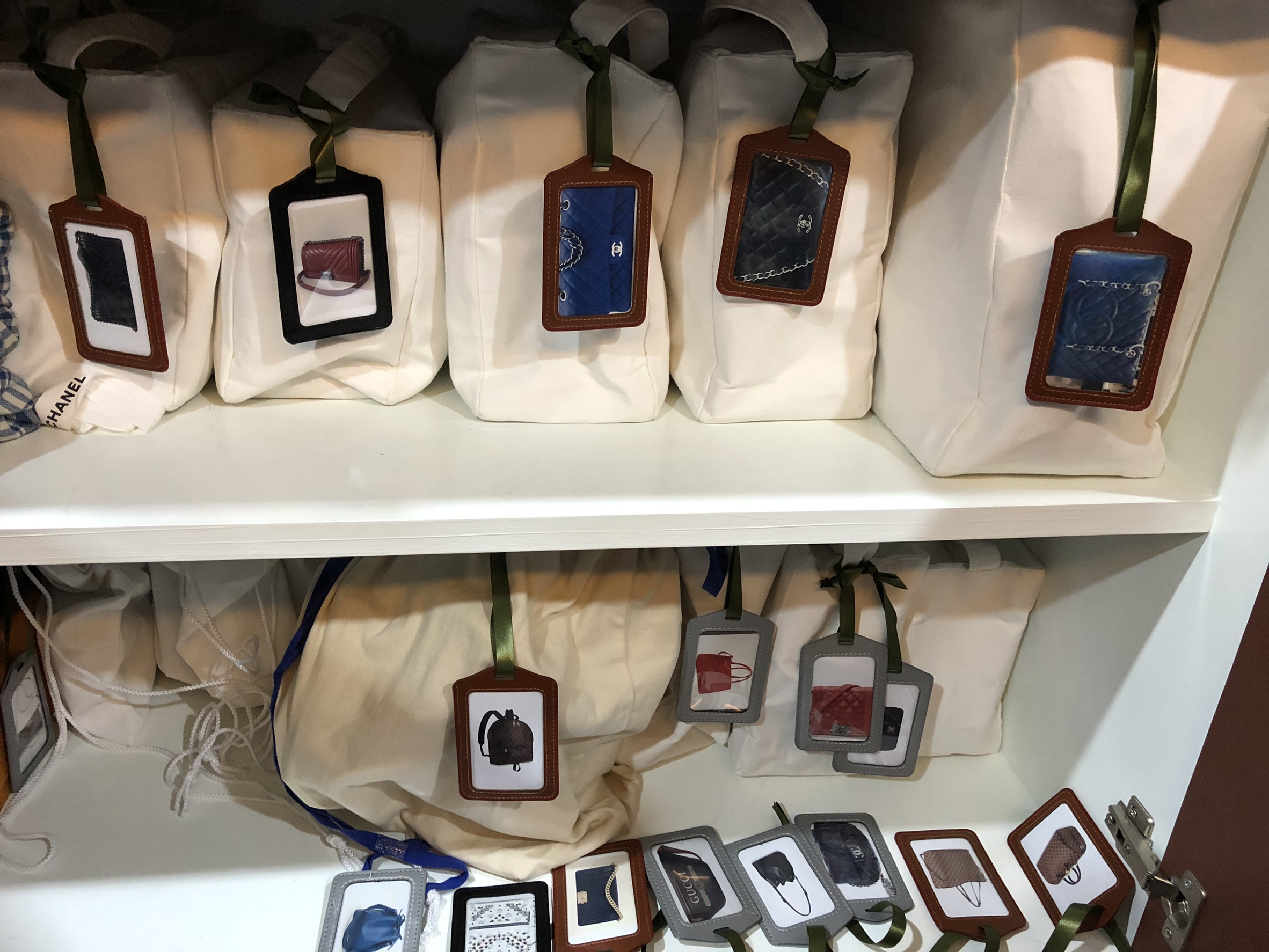 ถุงผ้าสำลีสำหรับเก็บกระเป๋า