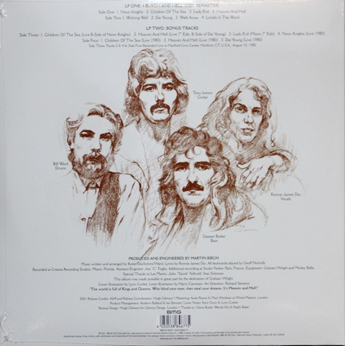 Black Sabbath - Heaven And Hell 2Lp New