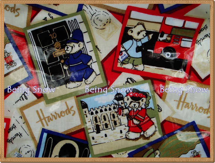 Postcard Bear Bag - Small