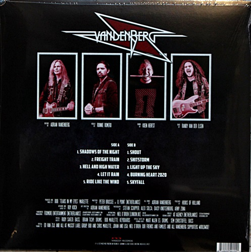 Vandenberg - 2020 1Lp New