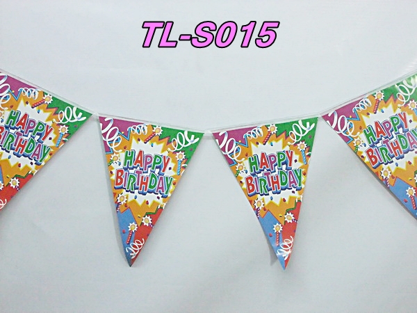 ธงประดับงาน Happy Birthday / Item No. TL-S015
