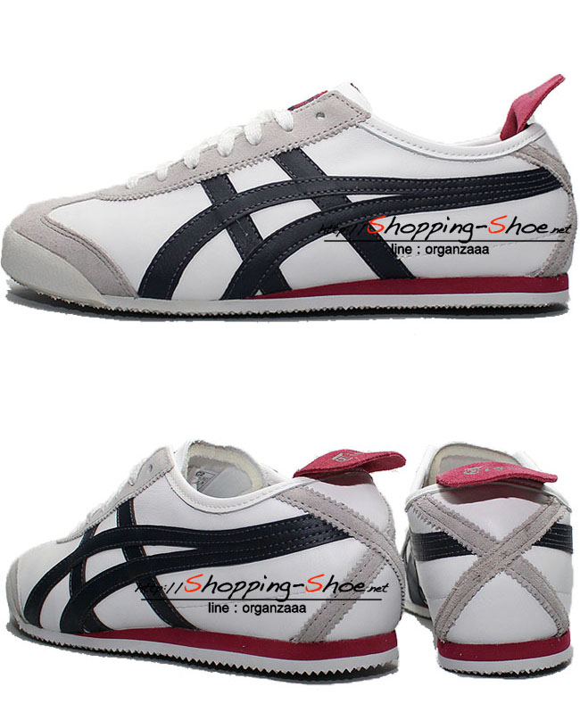 Onitsuka Tiger Mexico 66 - White / Nine Iron ของแท้ มีกล่อง ป้ายครบ