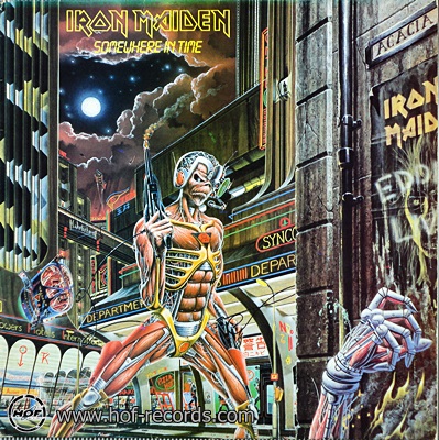 IRON MAIDEN - Somewhere In Time 1986 1lp N.