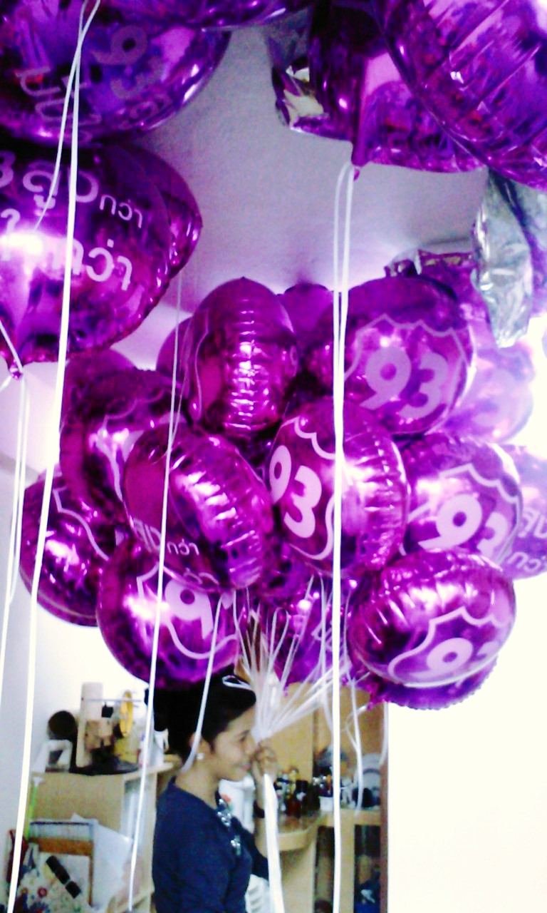 ลูกโป่งฟลอย์ทรงกลม สีชมพู ไซส์ 18 นิ้ว - Round Shape Balloon Pink Color 18" / Item No.TL-G020