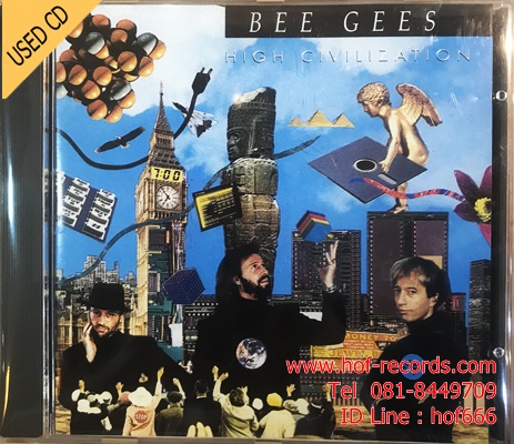 ฺBee Gee - High Civilization (German) Used CD 1 Dise VG++ code DDD