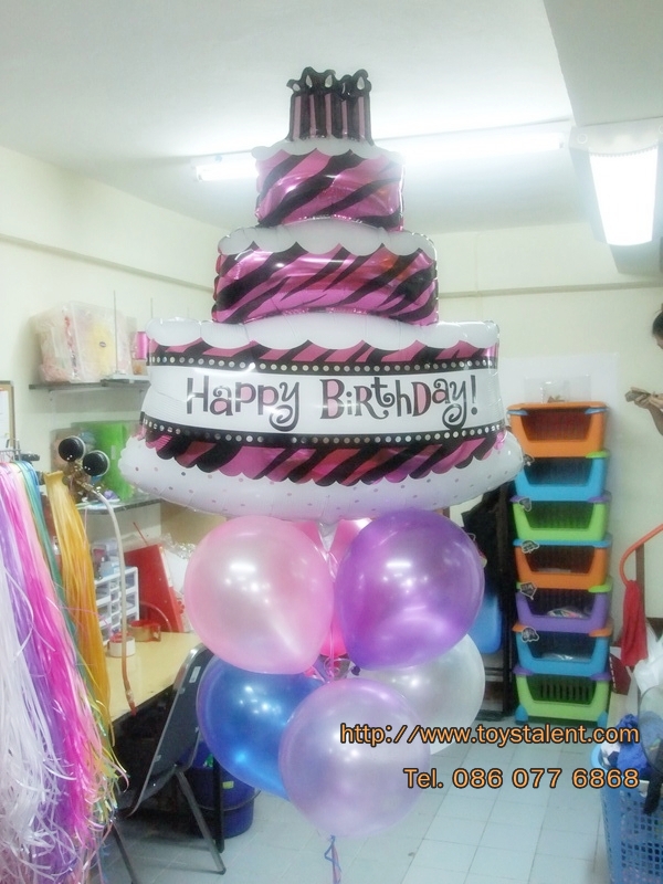 ลูกโป่งฟลอย์นำเข้า Oh So Fabulous Triple Layer Cake / Item No. AG-25233 แบรนด์ Anagram ของแท้