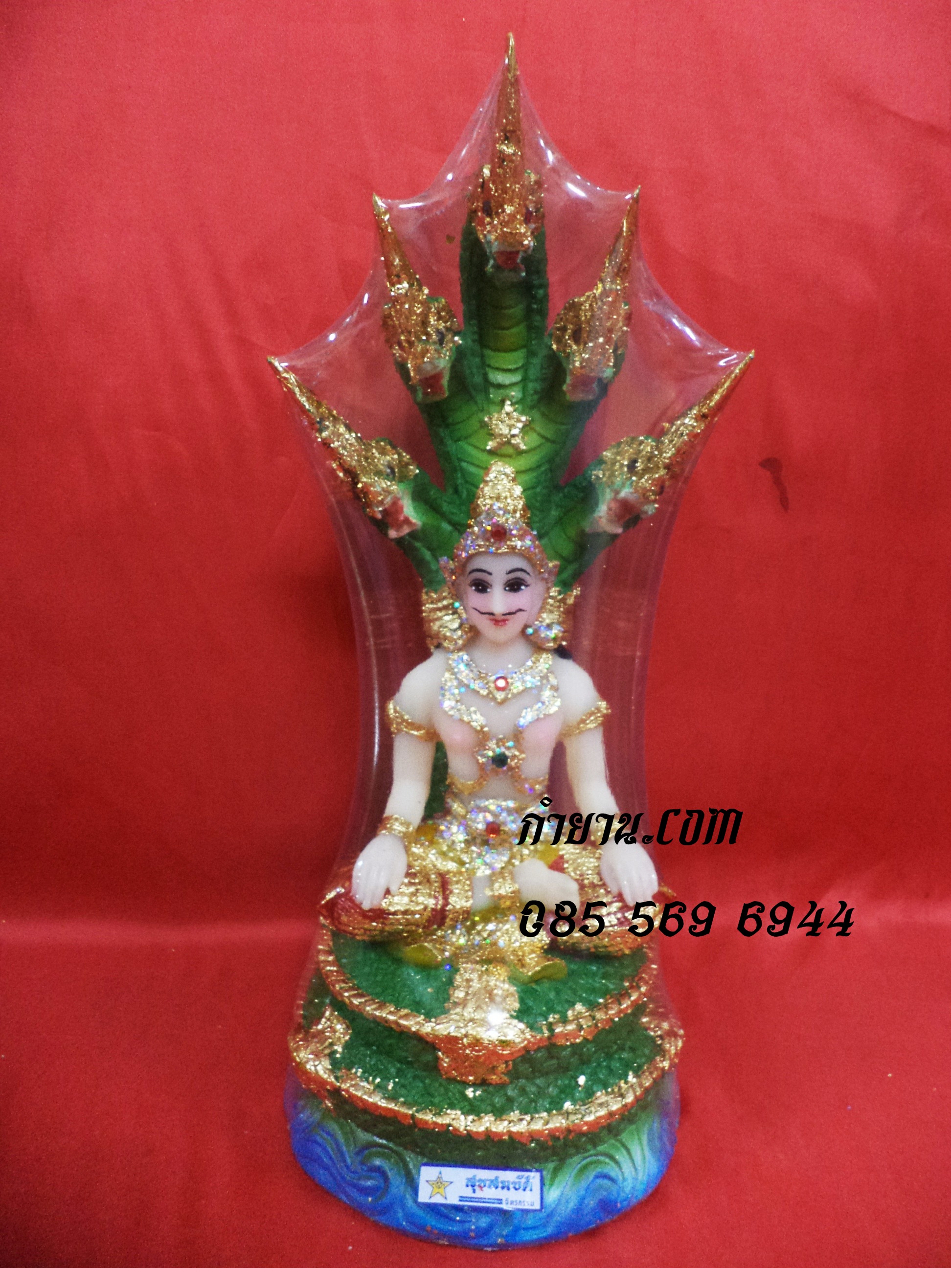 นาคา พญานาคราช 5 เศียร หน้าตัก 5"