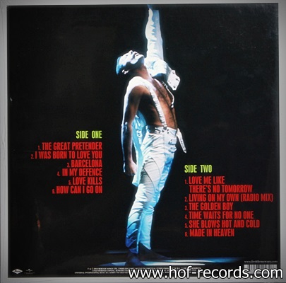 Freddie Mercury - Never boring 1Lp N.
