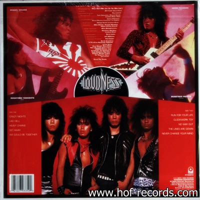 Loudness - Thunder In The East 1Lp N.