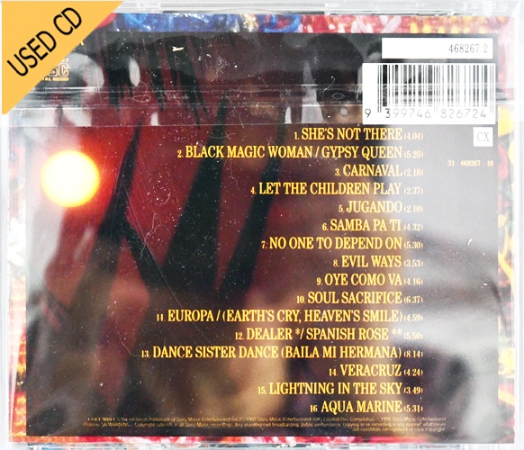 Used CD Santana - The Best of