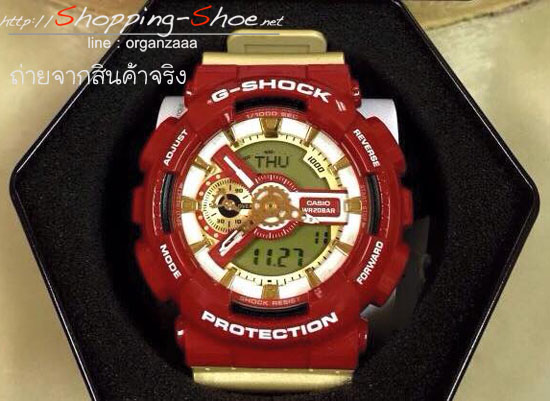 Casio G-Shock รุ่น GA-110CS-4A Color Series (Iron Man) ของแท้ 100% จากญี่ปุ่น