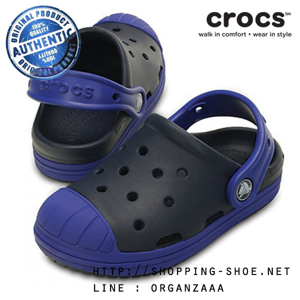 Crocs Bump It Clog - Navy / Cerulean Blue ของแท้ Outlet ไทยและอเมริกา