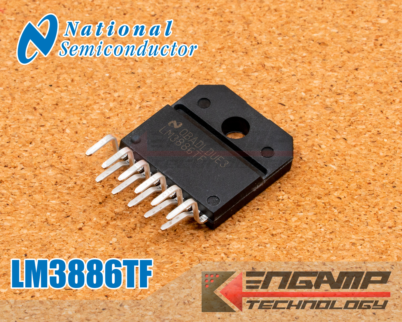 (1ตัว) LM3886TF National High-Performance 68W Audio Power Amplifier