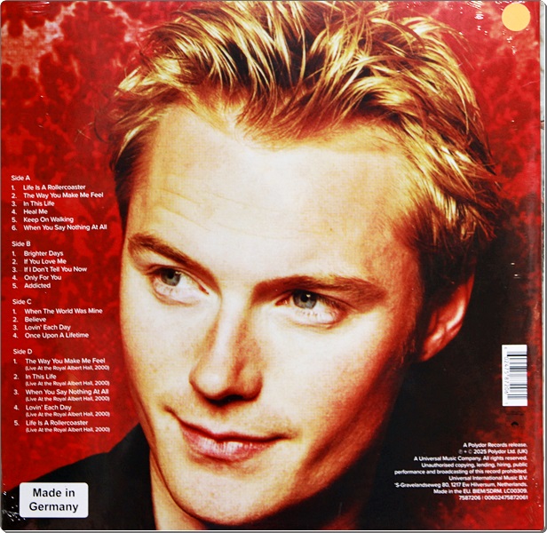 Ronal Keating - Ronal 25 2Lp New