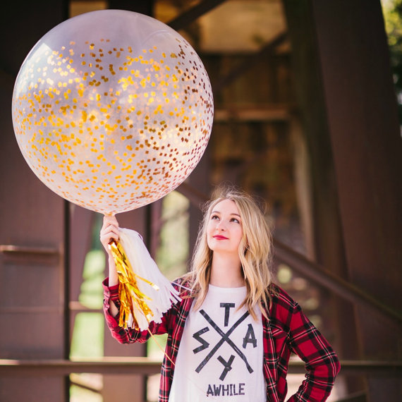 ลูกโป่งกลมจัมโบ้ไซส์ใหญ่ 36" Latex Balloon RB DIMOND CLEAR 3FT สีใส/ Item No. TQ-43392 แบรนด์ Qualatex