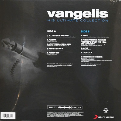 Vangelis - His Ultimate Collection 1Lp N.