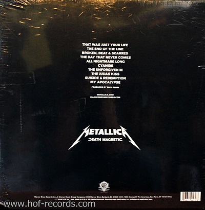 Metallica - Death Magnetic Boxset 5Lp N.