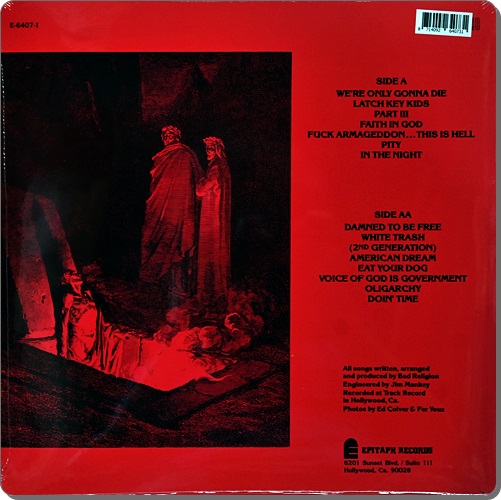 Bad Relligion - Now Could Hell Be Any Worse? 1Lp New