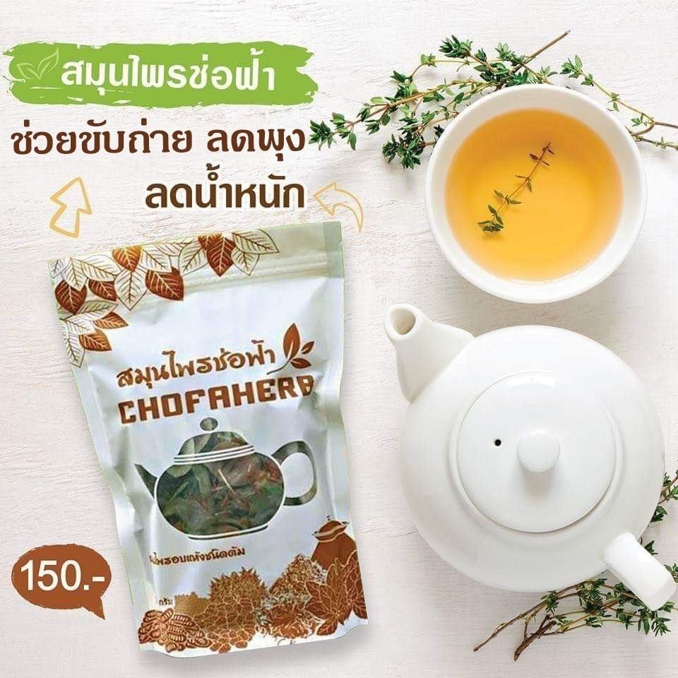 สมุนไพรช่อฟ้า ลดพุง Chofa Herb 120 กรัม🌿