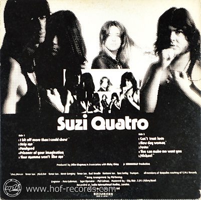 Suzi Quatro - Your Mamma Won;t Like Me 1975 1lp