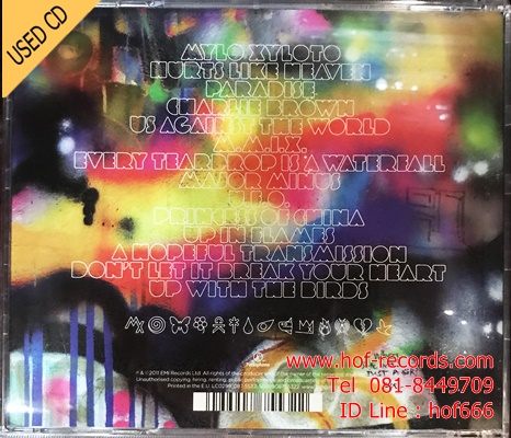Coldplay - Mylo Xyloto ( EU ) Used CD 1 Dise VG++