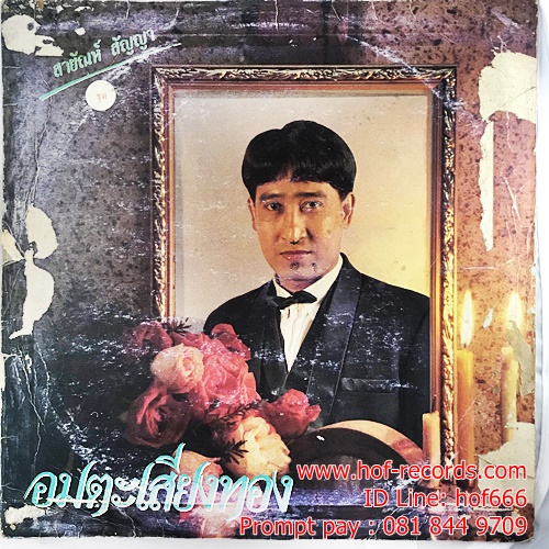 LP สายัญ สัญญา - อมตะเสียงทอง ปก VG แผ่น VG+