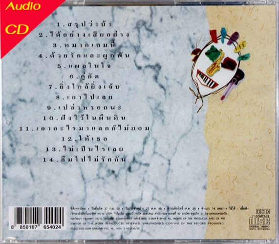 ซน - งานซนคนดนตรี 1Cd New