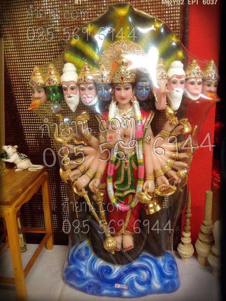 องค์พระนารายณ์ยืน เปิดโลก สูง 35"